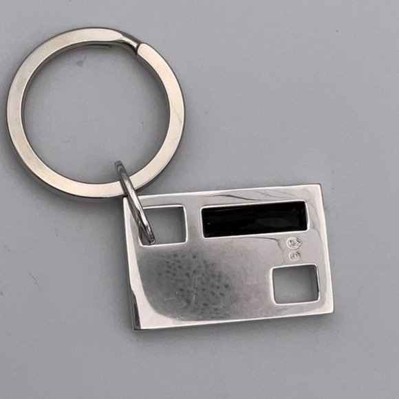 Swarovski Boutique Keychain New In Velvet Pouch UNISEX - Picture 2 of 5